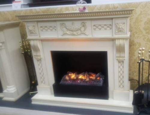 Каминокомплект Real Flame Corsica (белый дуб)+3D Cassette 630 в Подольске