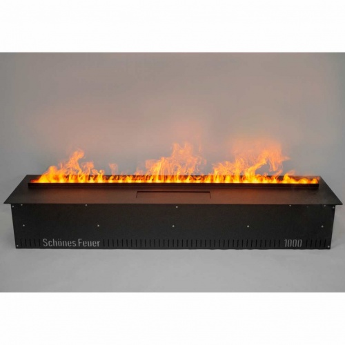 Электроочаг Schönes Feuer 3D FireLine 1000 со стальной крышкой в Подольске